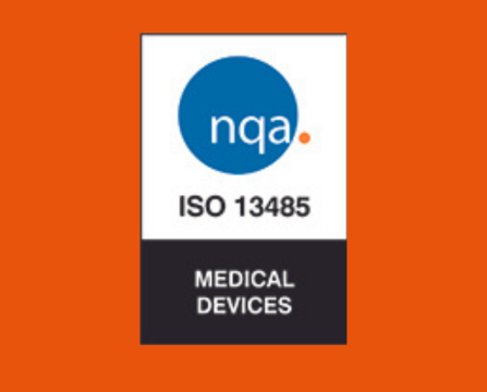 NQA ISO 13485 certification showing Chunc's adherence to the leading global medical devices industry standard